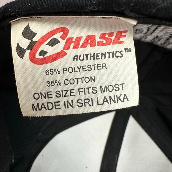 Dale Earnhardt Goodwrench Service Racing GM Black Red White Hat Adjustable Chase - Picture 7 of 7